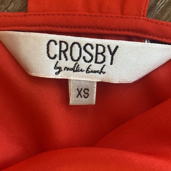 Crosby by Mollie Burch Orange Ellie Mini Dress Size XS - Picture 5 of 10